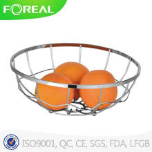 Cesta de frutas de fio de Metal de alta demanda